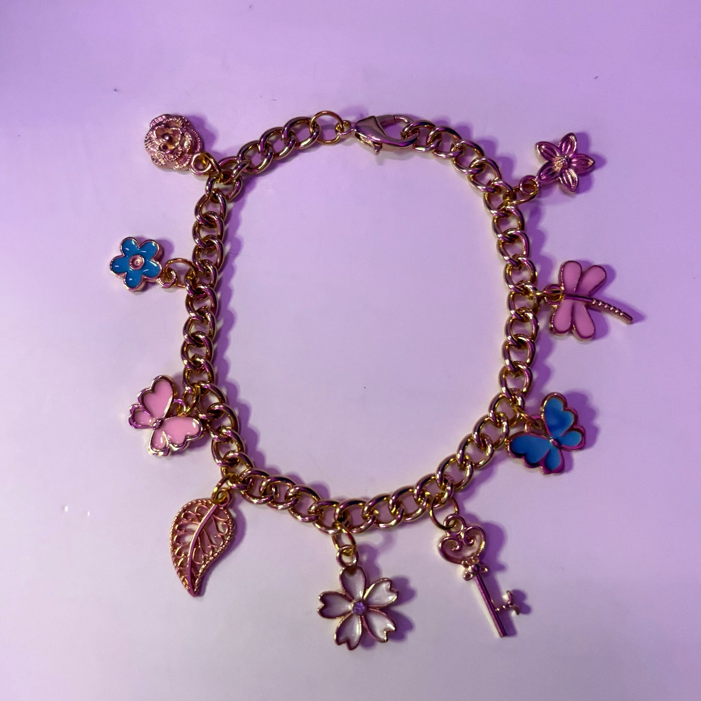 Garden Gold Charm bracelet