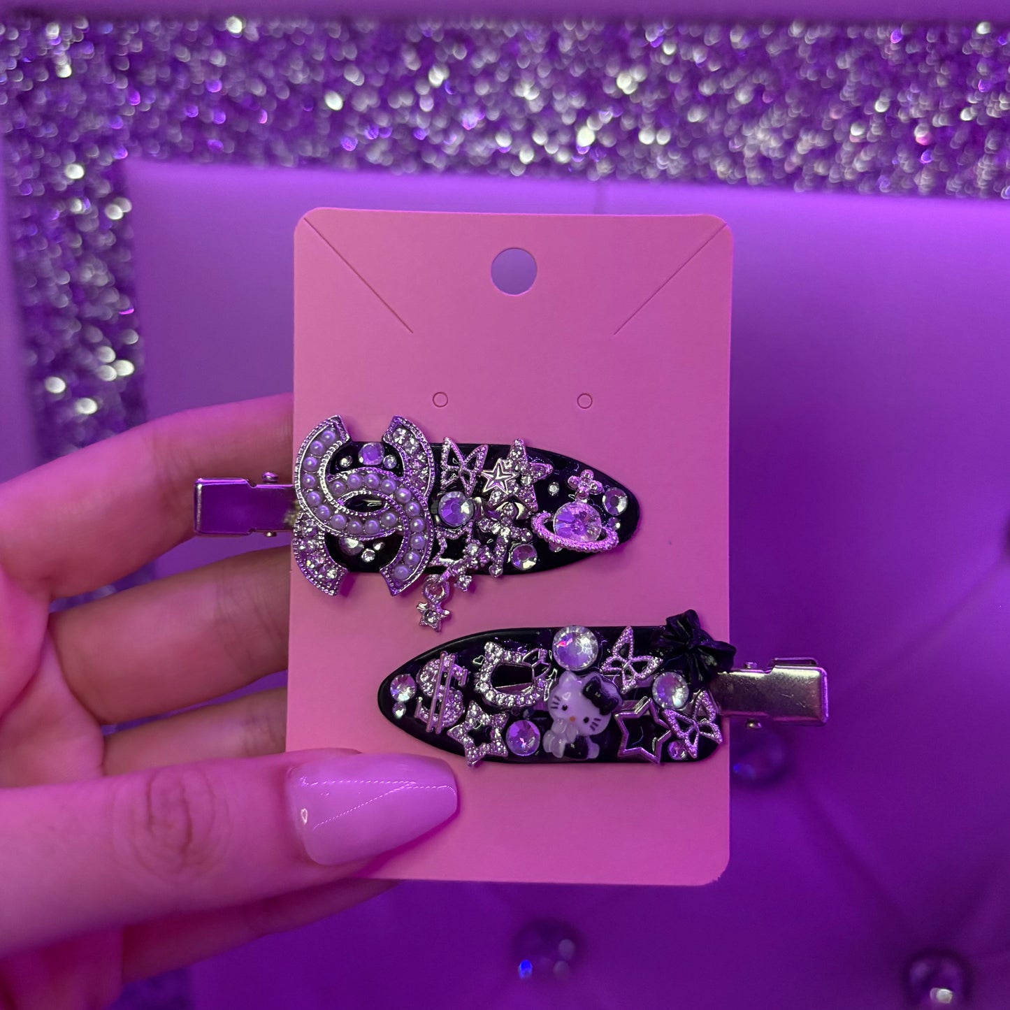 Luxury Junky Hair Clips 2 Pieces