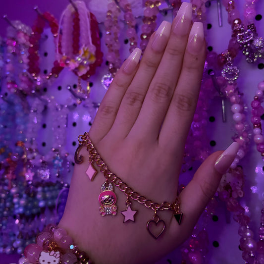 Pink Bedazzled Labubu