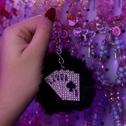 Poker Keychain