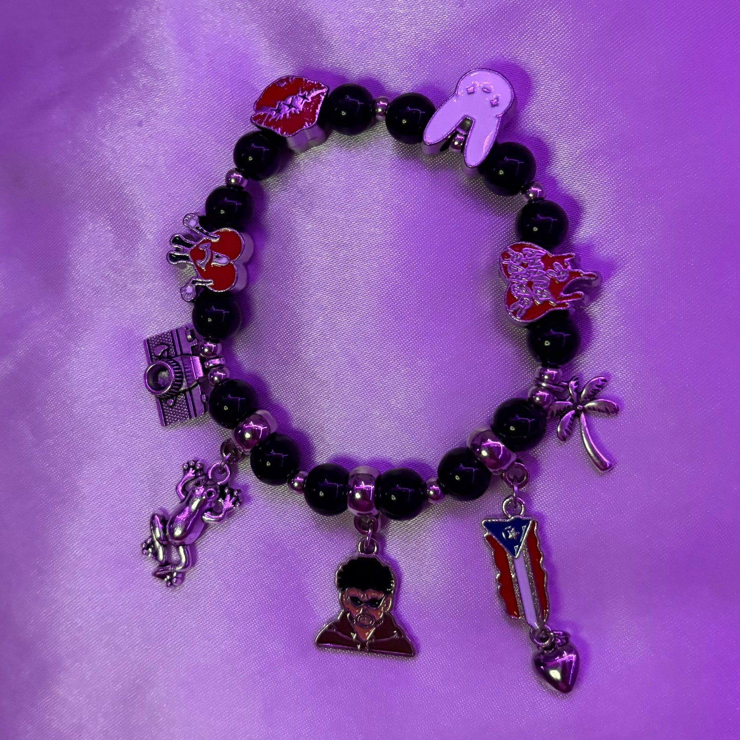 Bad Bunny Charm Bracelet