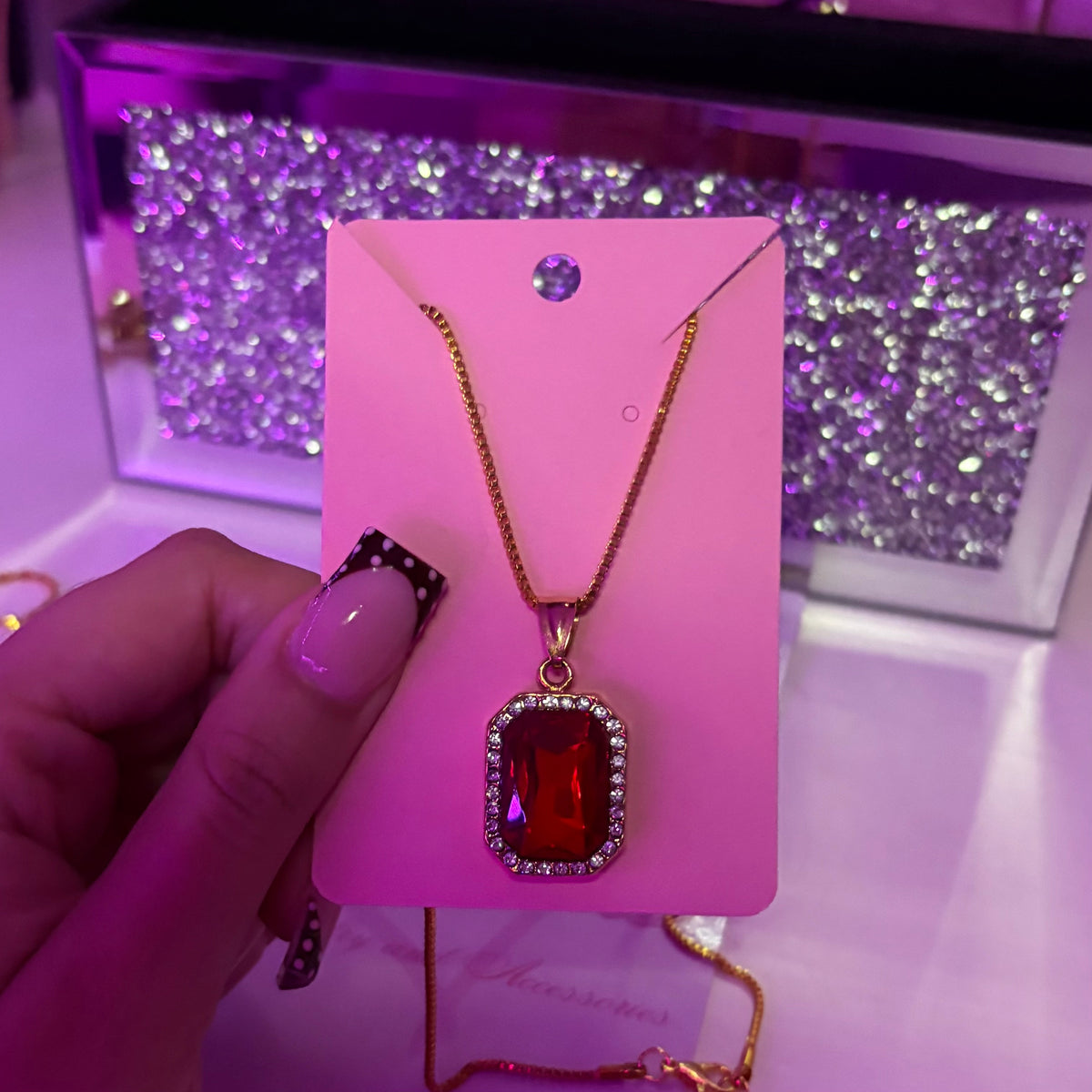 Red Gemstone