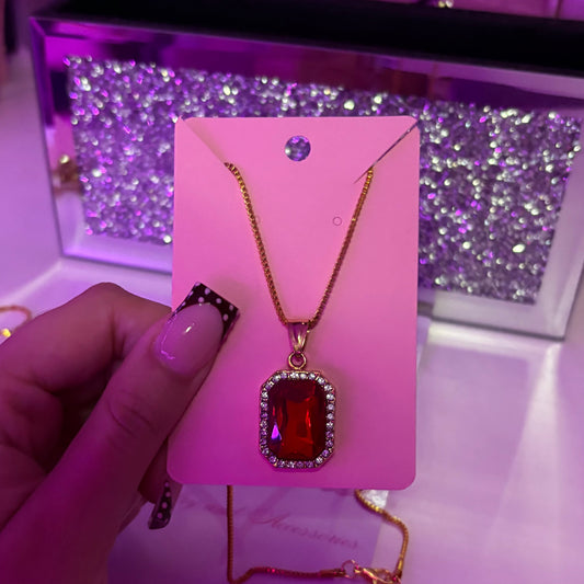 Red Gemstone