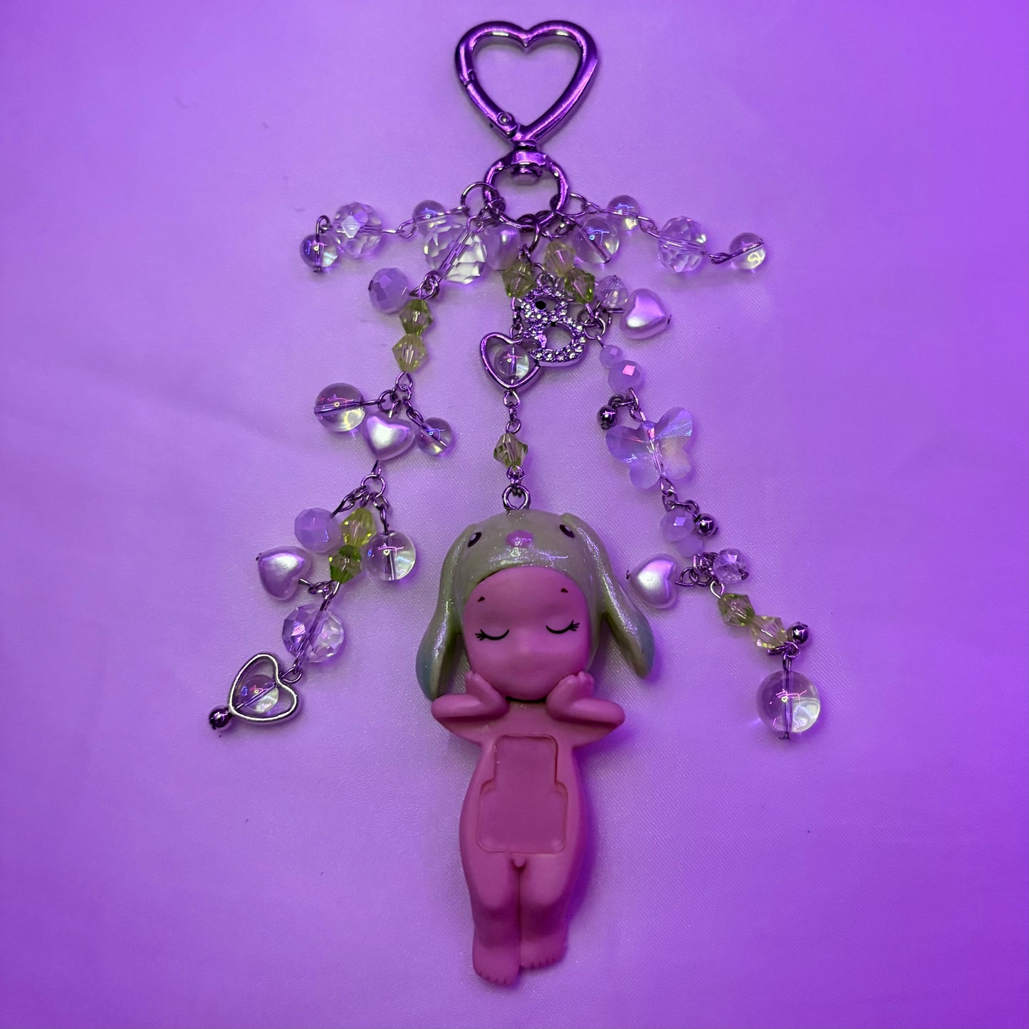 Shimmery Lop Ear Rabbit Sonny Angel Purse Charm