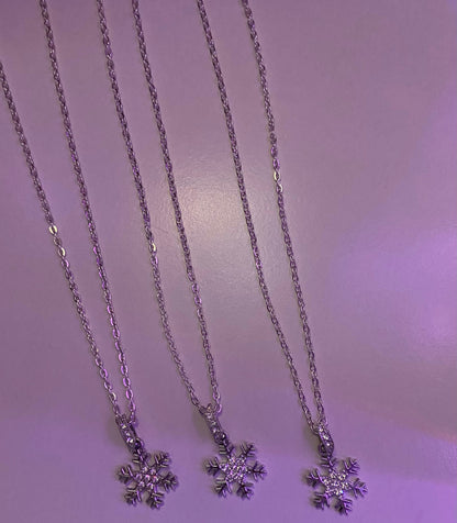 Snowflake necklace