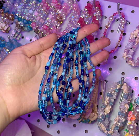Ocean themed ankle bracelets