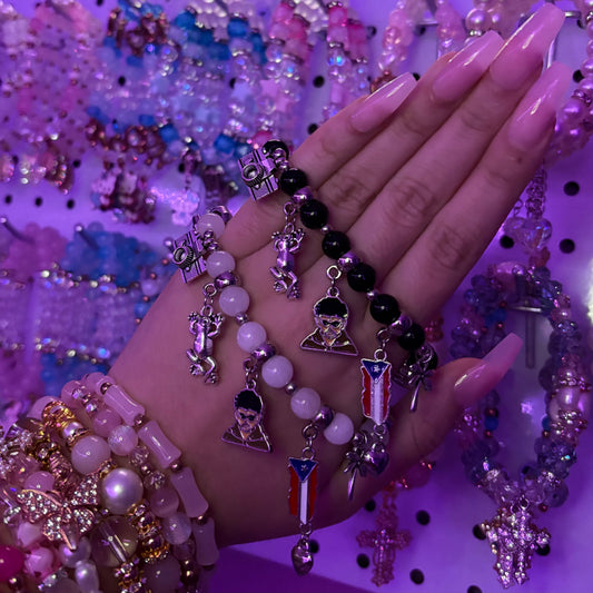Bad Bunny Charm Bracelet