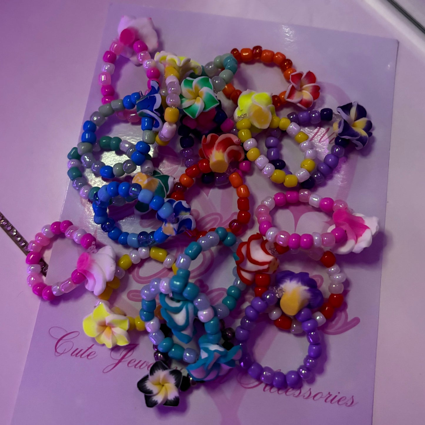 Beaded Rings (4 RINGS FOR $1)