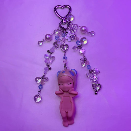 Shimmery Panda Sonny Angel Purse Charm