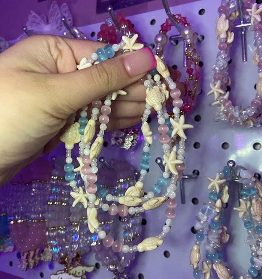 Beach Seashells Ankle bracelet
