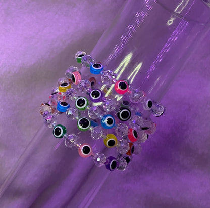 Colorful evil eyes