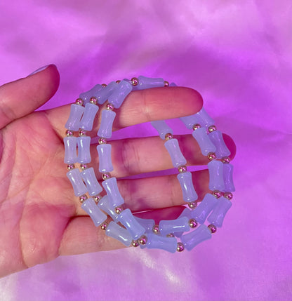 Bamboo Glass Bracelet