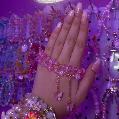 Sparkle Pink Butterfly