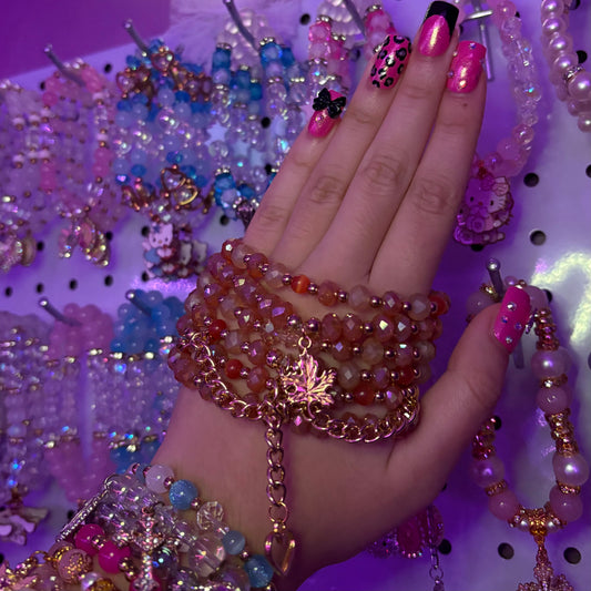 Fall Vibes bracelet stack