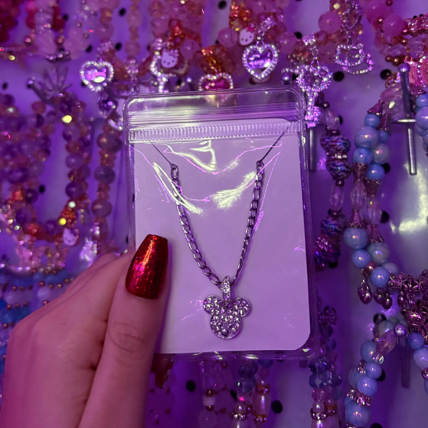 Mickey Mouse necklace