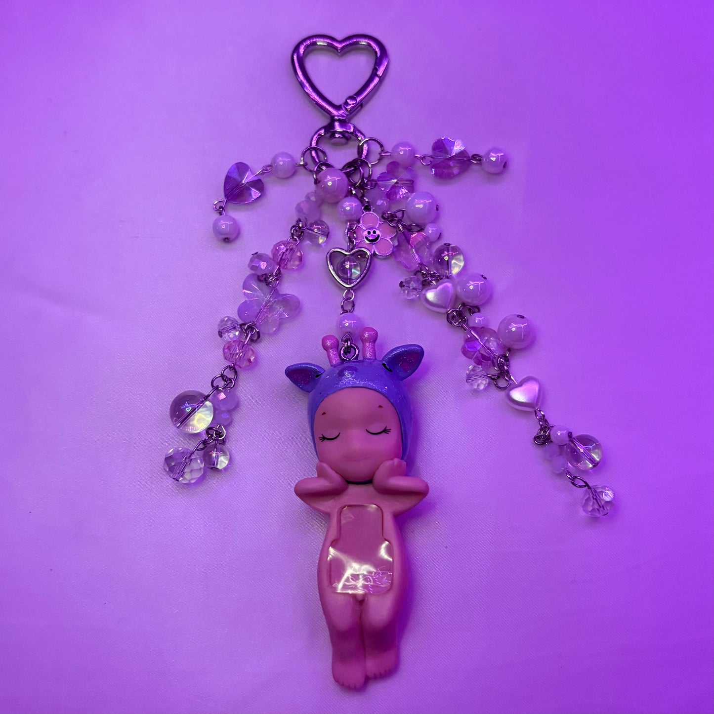 Shimmery Giraffe Sonny Angel Purse Charm