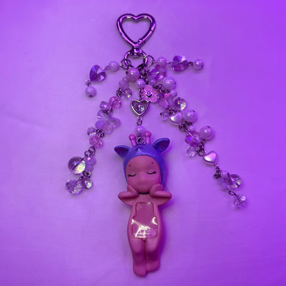Shimmery Giraffe Sonny Angel Purse Charm