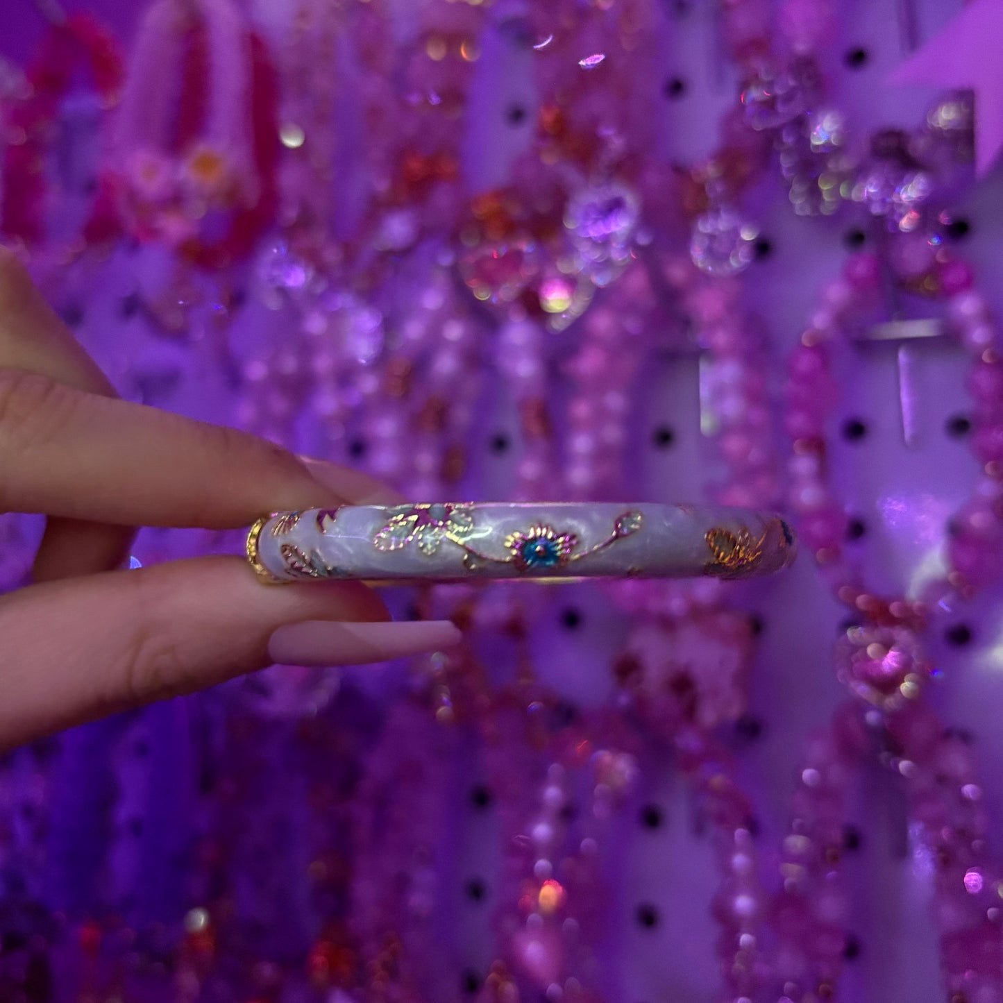 Spring Flower Bangle