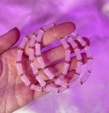 Bamboo Glass Bracelet