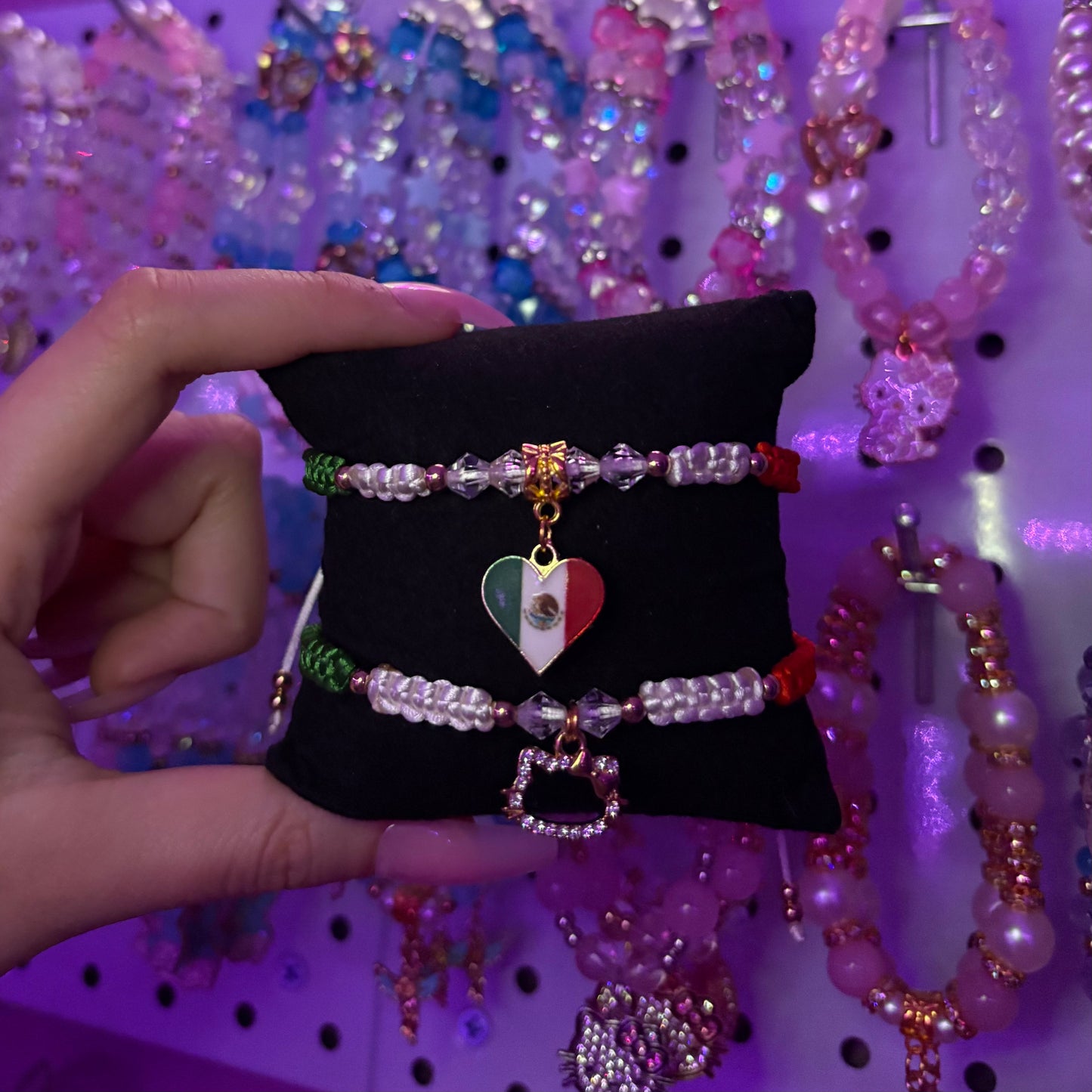 Adjustable Mexico Flag