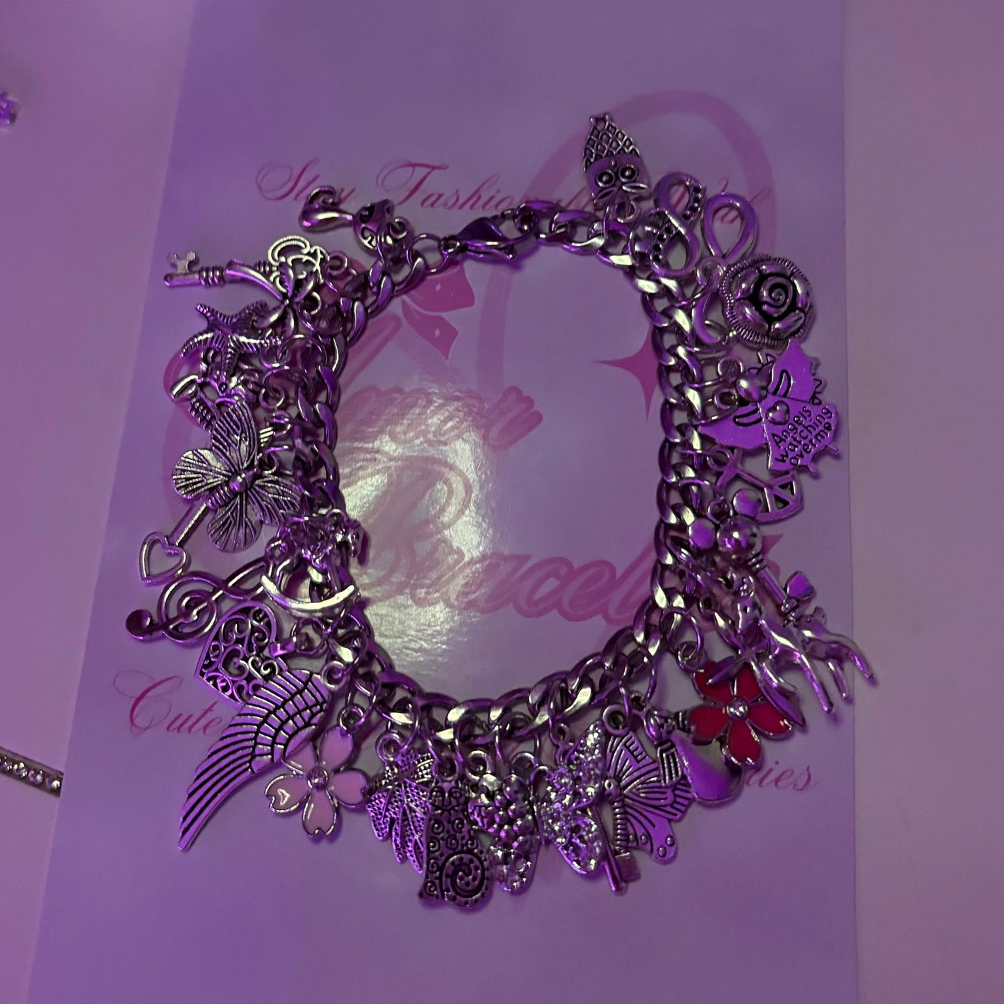 Spring Junky Charm Bracelet