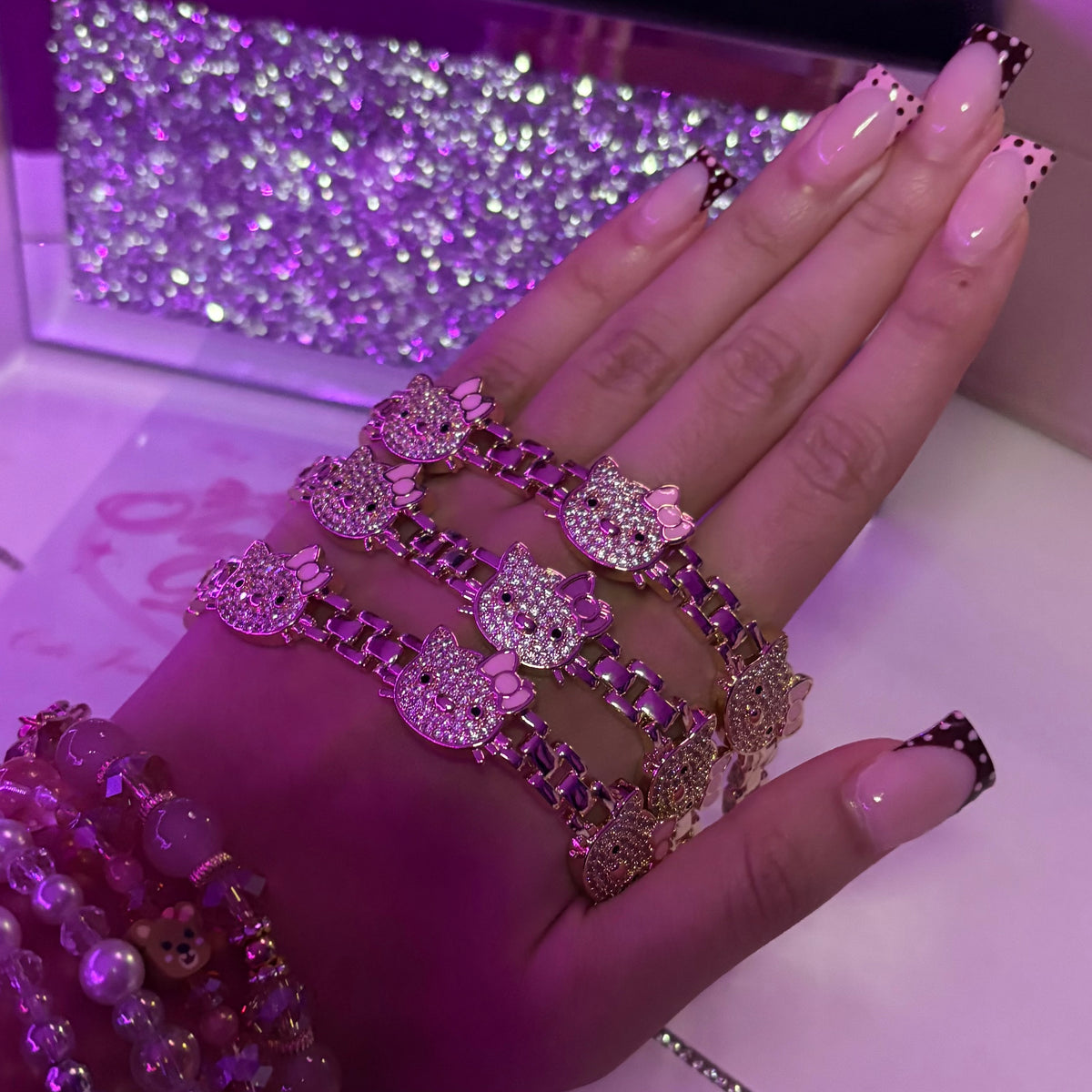 Hello Kitty Tennis Bracelet