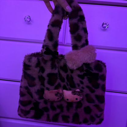 Hello Kitty Mini Leopard Bag with 10 mystery bracelets inside