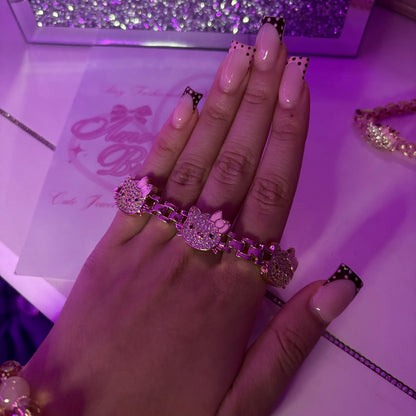 Hello Kitty Tennis Bracelet