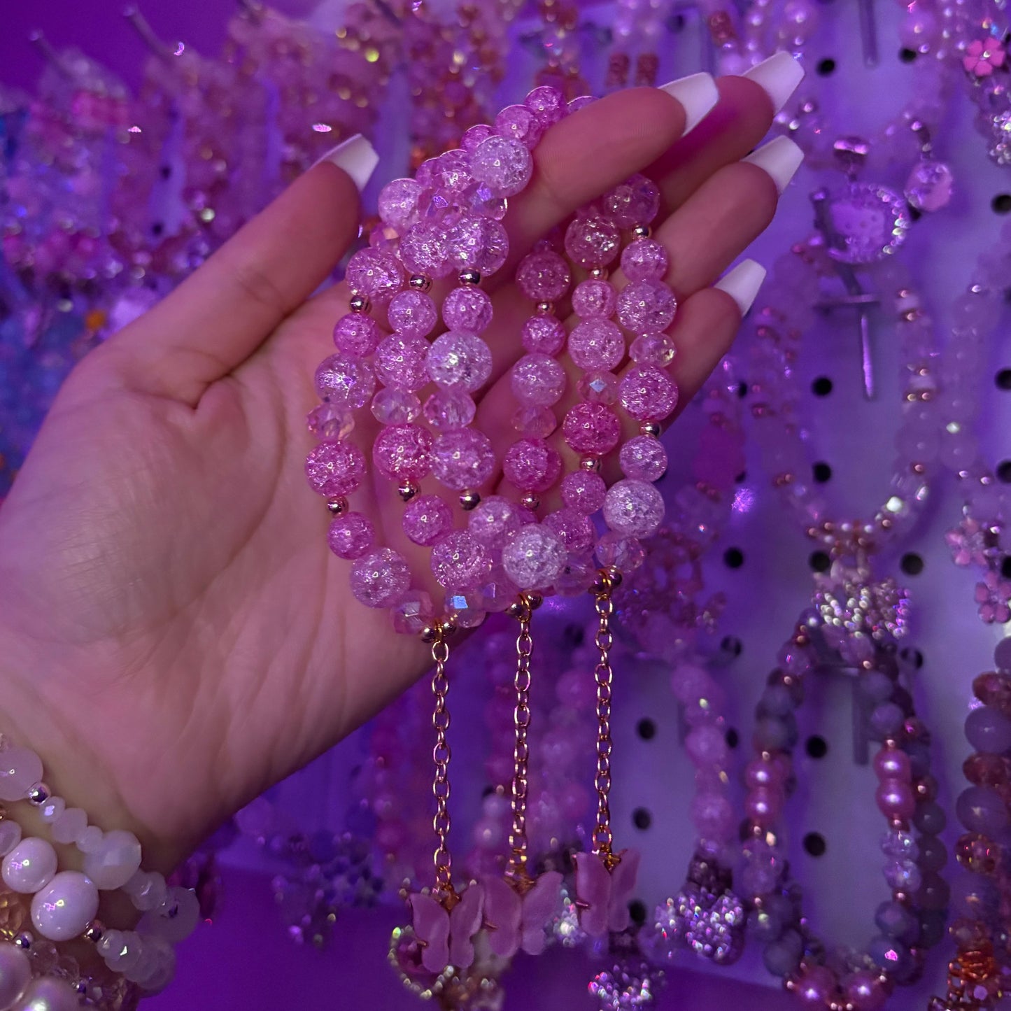 Sparkle Pink Butterfly