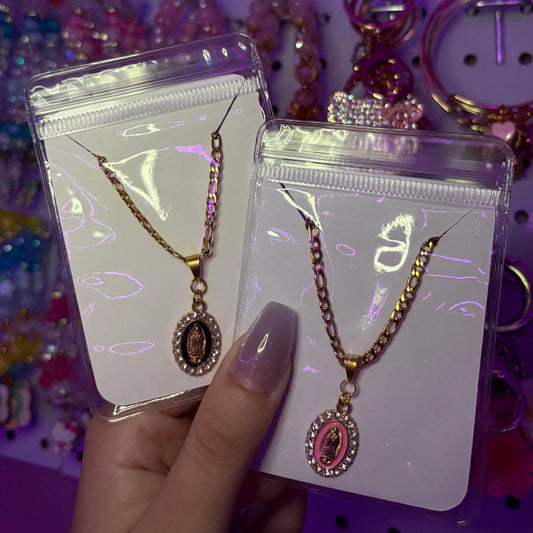 Virgin Mary necklace