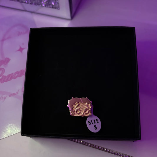 Betty Boop Nugget Ring