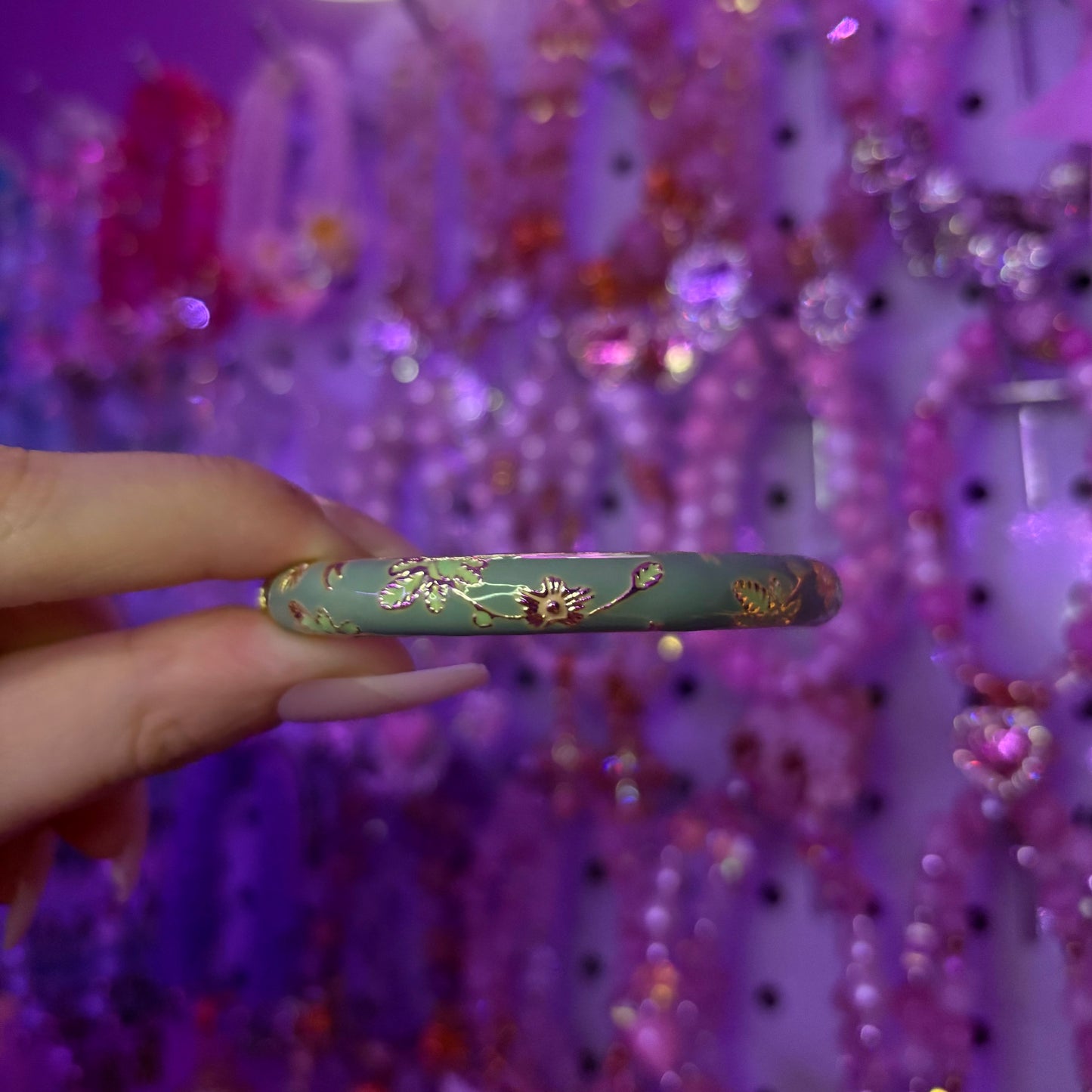 Spring Flower Bangle