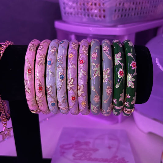 Spring Flower Bangle