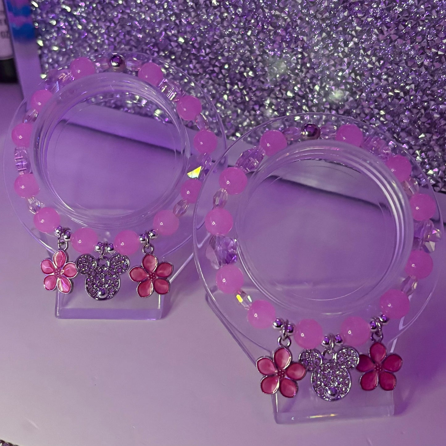 Mickey Mouse & Flowers