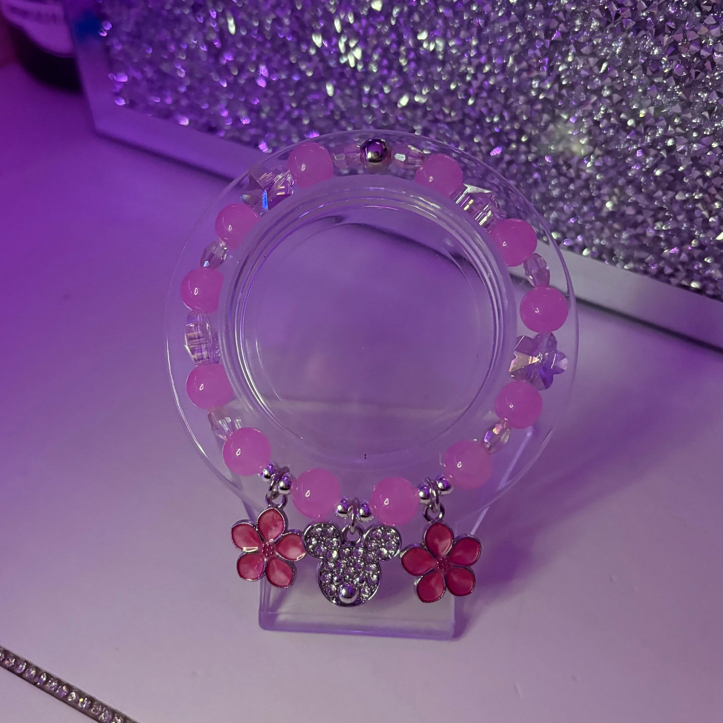 Mickey Mouse & Flowers