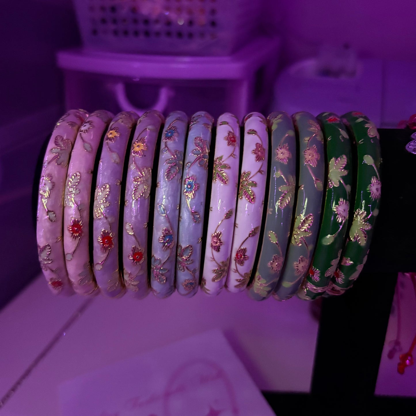 Spring Flower Bangle