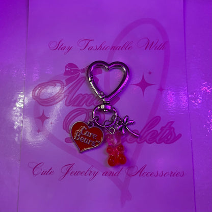 Care Bears Heart keychain