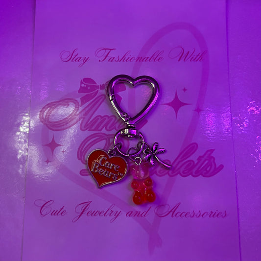 Care Bears Heart keychain
