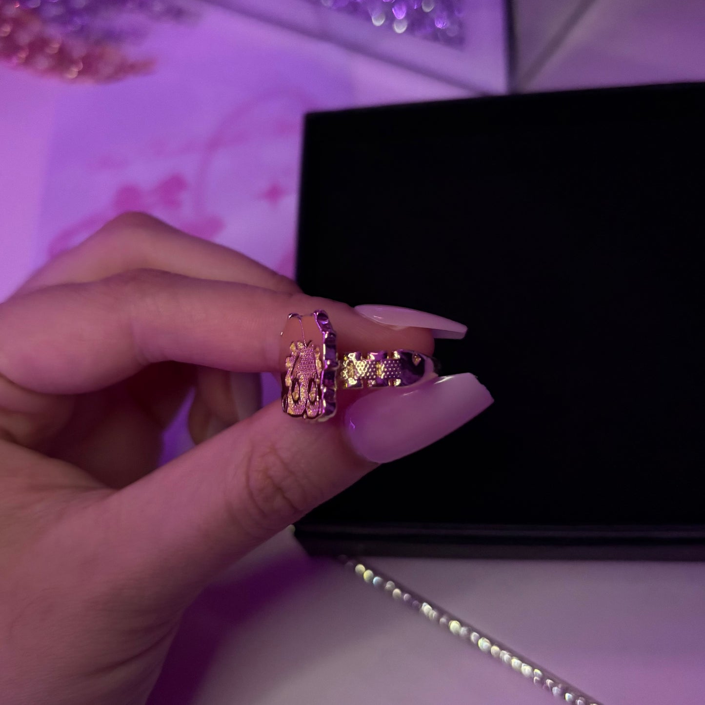 Betty Boop Nugget Ring