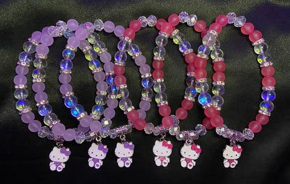 Purple and pink Hello Kitty