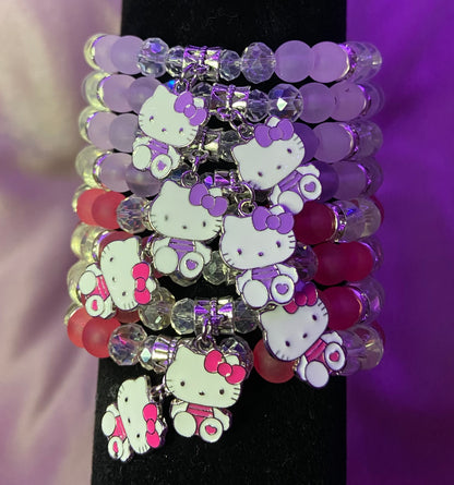 Purple and pink Hello Kitty